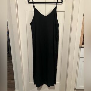 A New Day Elegant Black Slip Dress or Nightgown Sz XXL EUC